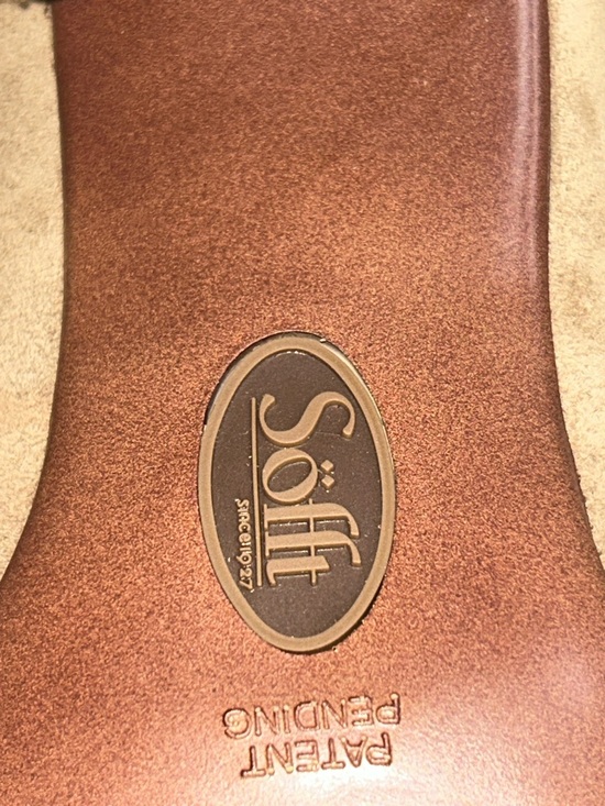 Woman’s Soft Shoes Suede Tan Lace-Up Shoes – Size 11 - Picture 7 of 7